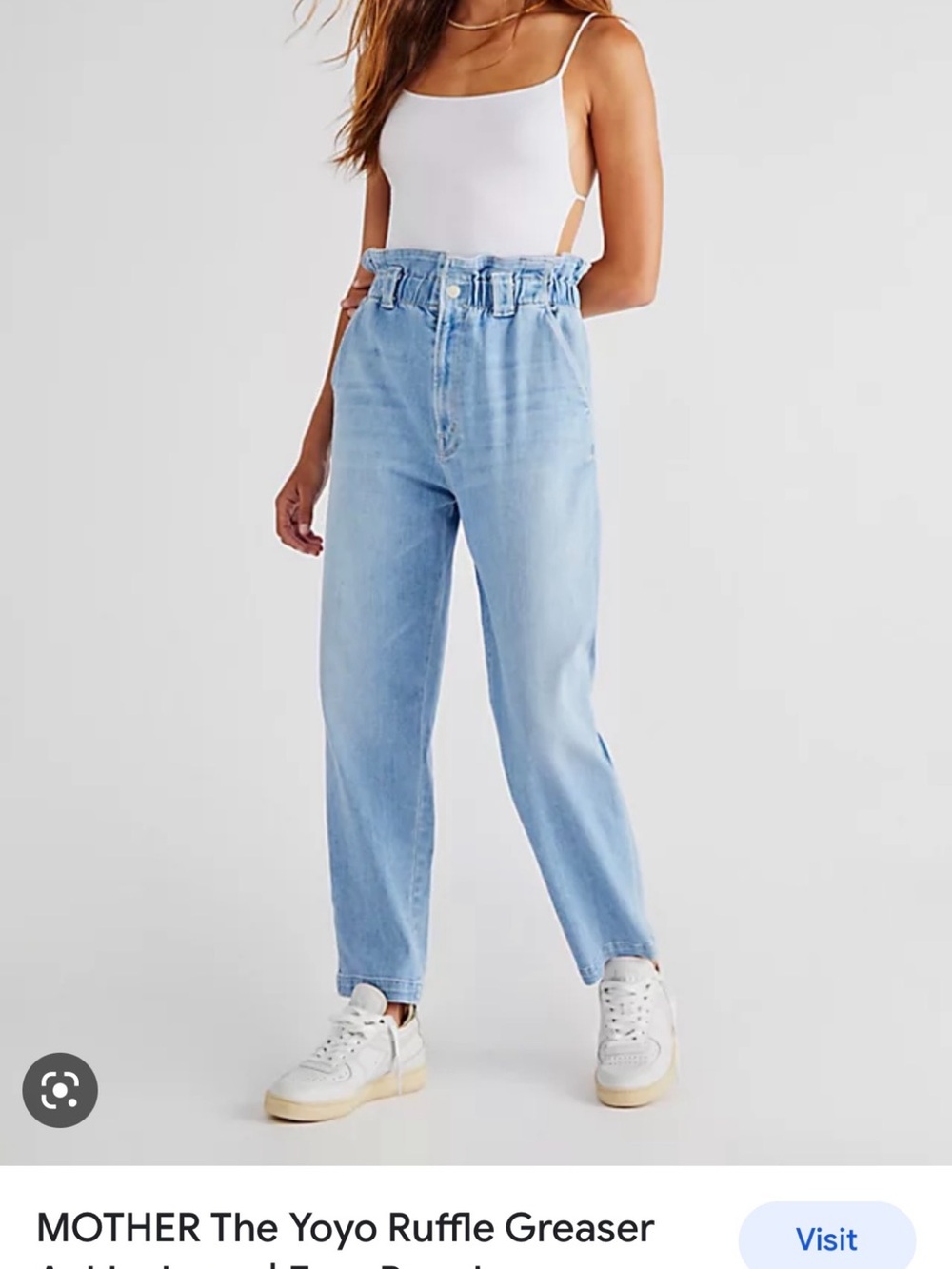 Mother the ruffle greaser ankle